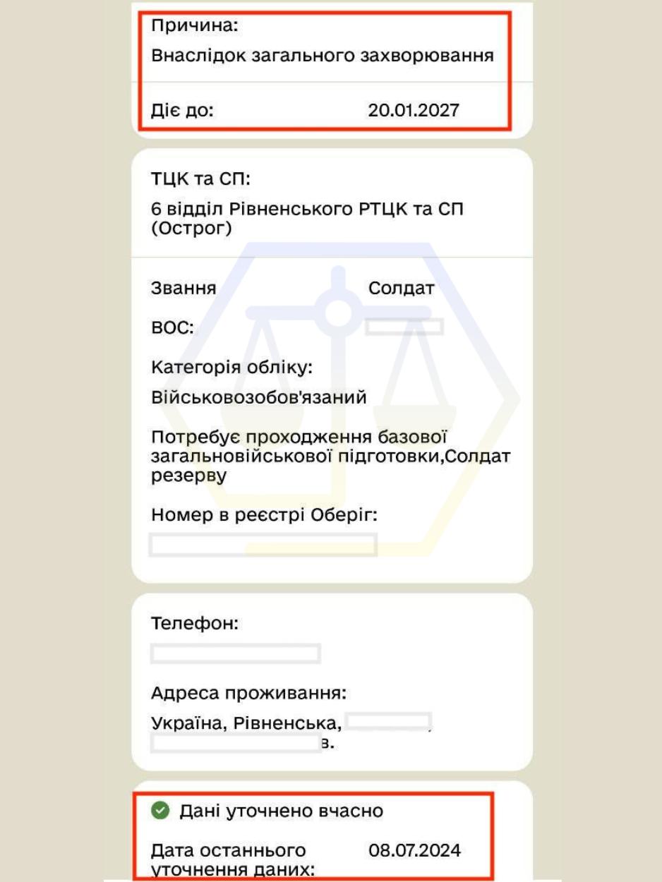 ЗНЯЛИ З РОЗШУКУ ТА ОФОРМИЛИ ВІДСТРОЧКУ КЛІЄНТУ